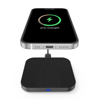 Rixus RXWC25 Boost 15W kabelloses Laden Pad Black