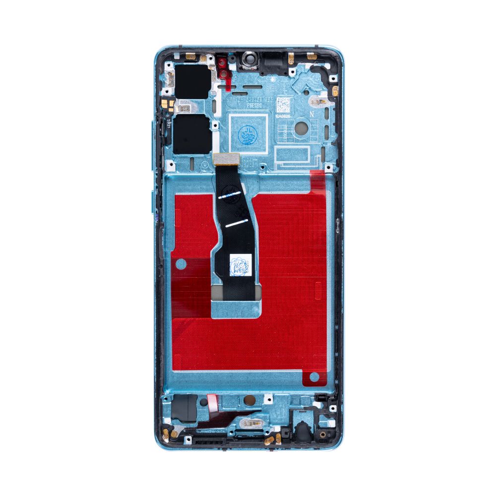 OEM Display für Huawei P30 mit Rahmen Blau – Bild 3