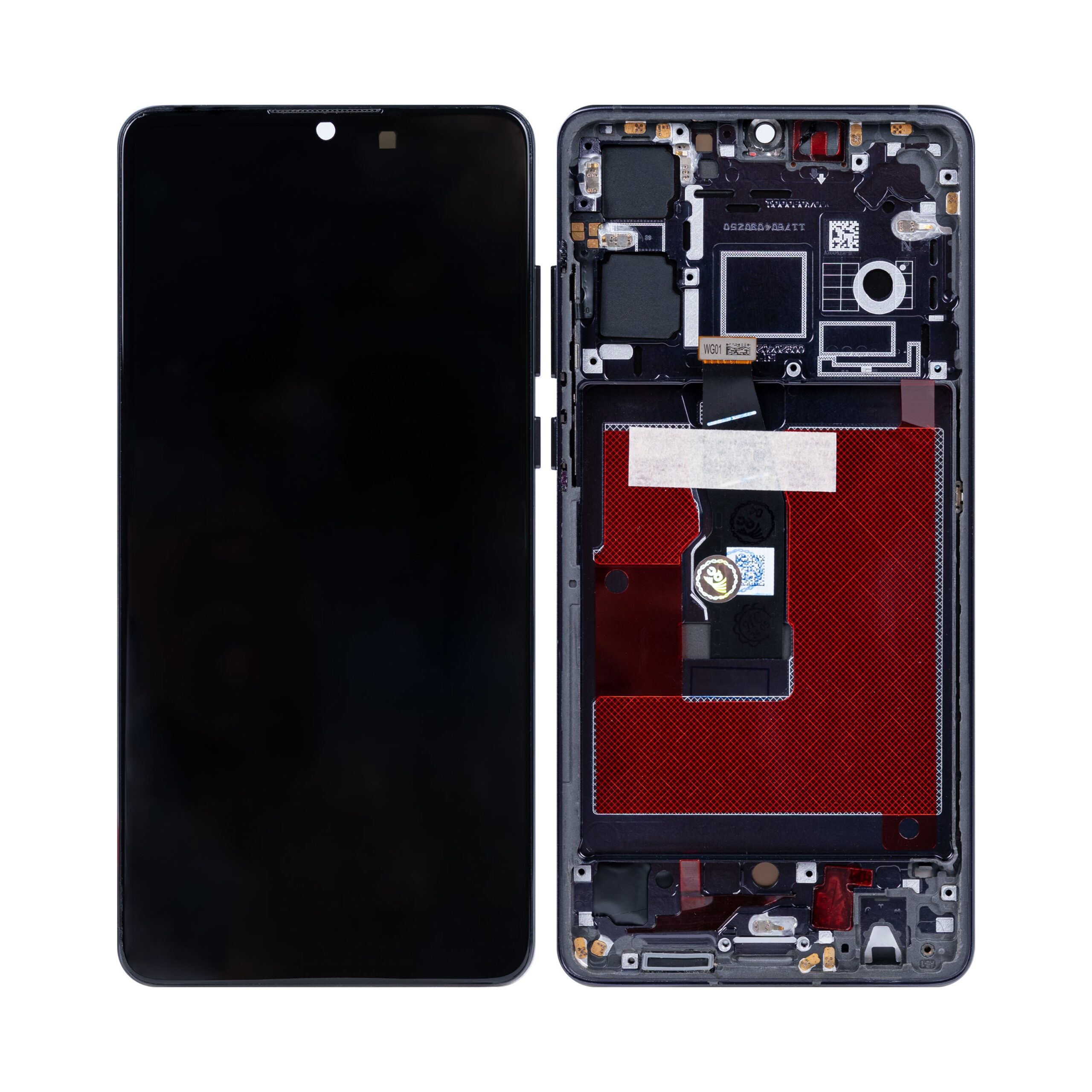 OEM Display für Huawei P30 mit Rahmen Schwarz – Bild 4