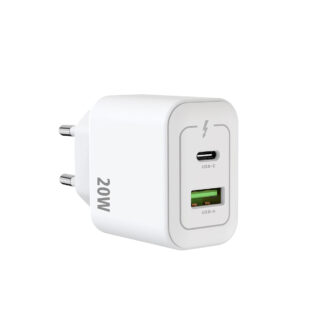 Rixus RXHC20 USB-C, USB-A Netzteil 20W White
