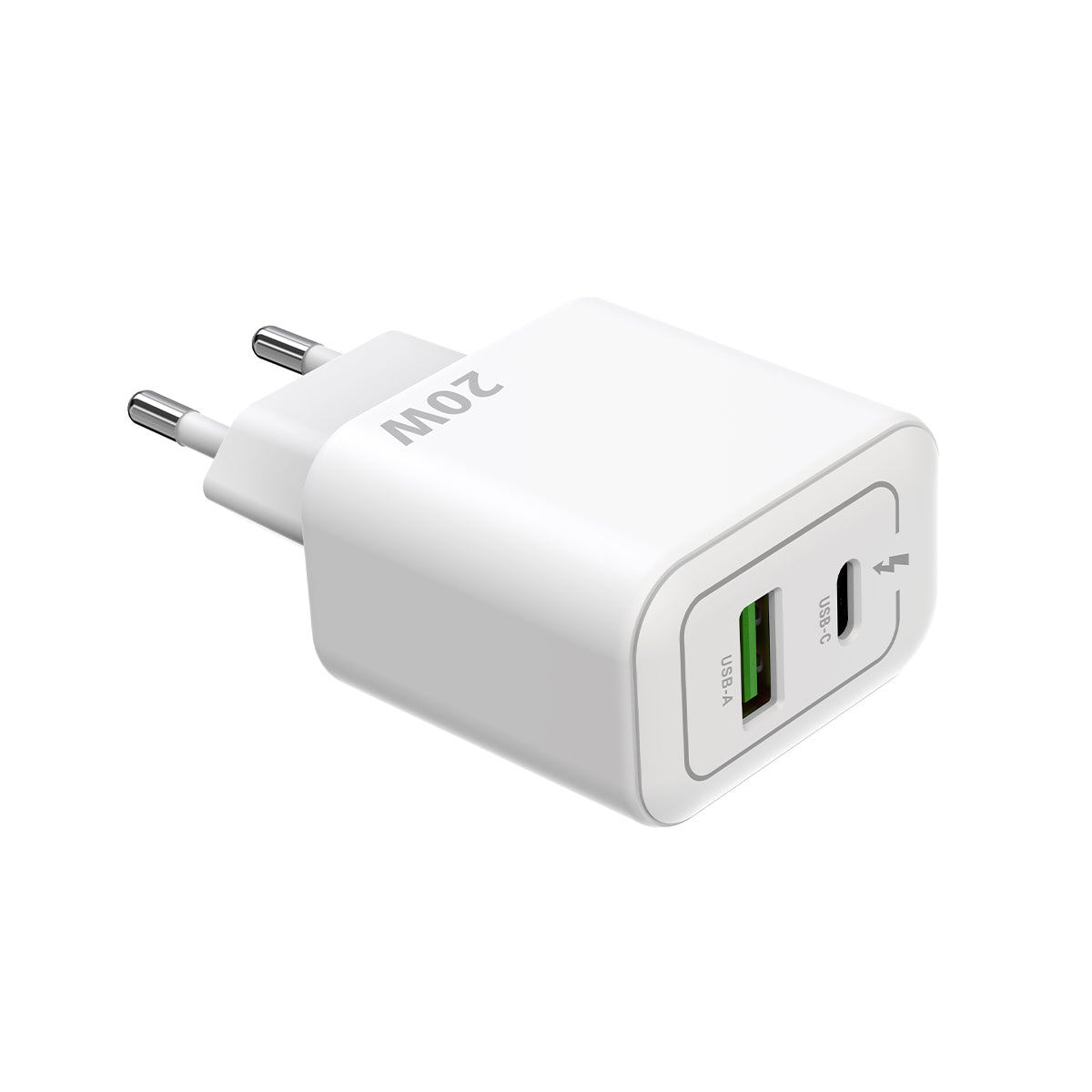 Rixus RXHC20 USB-C, USB-A Netzteil 20W White – Bild 3