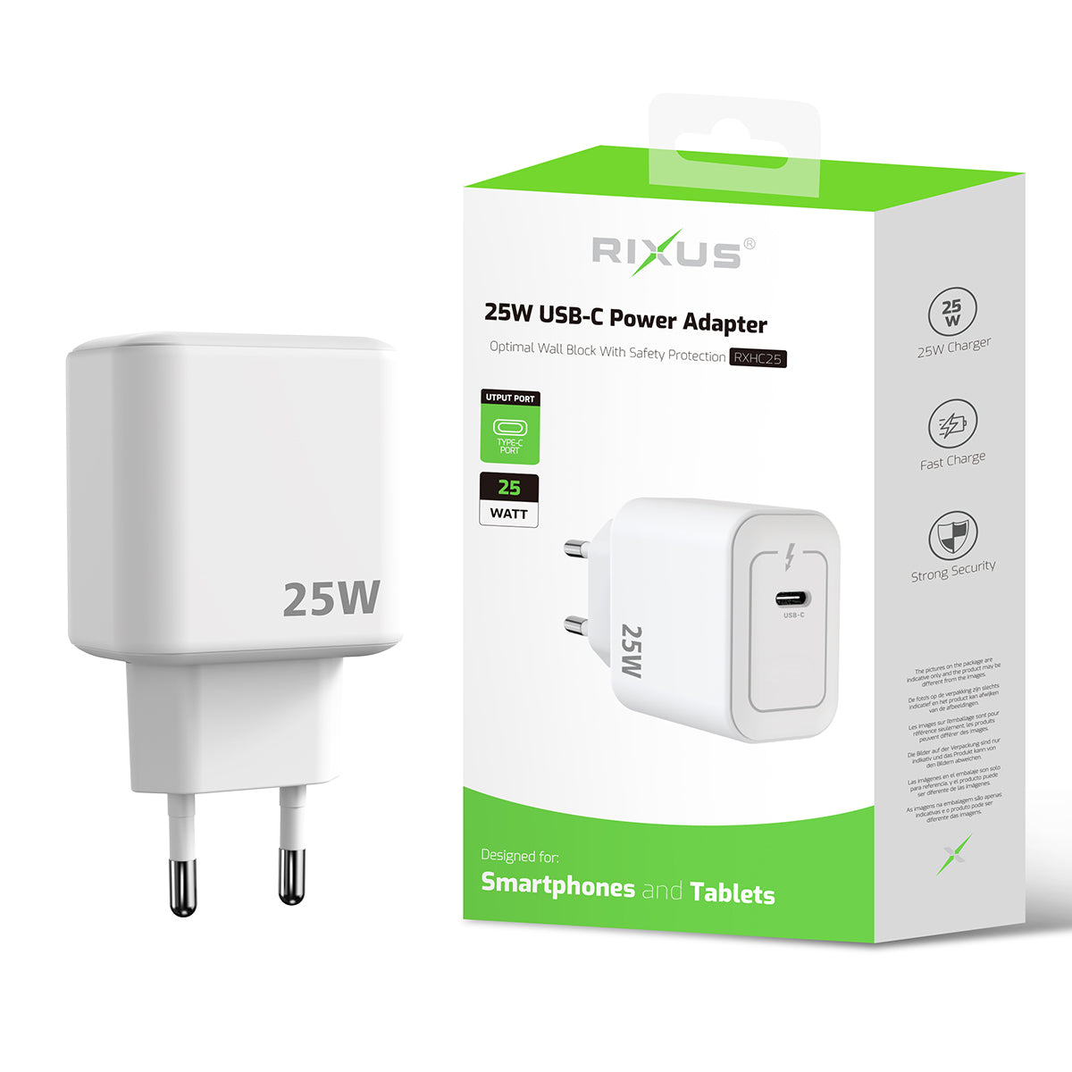 Rixus RXHC25 USB-C Netzteil 25W White – Bild 4