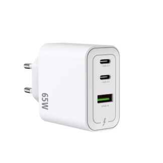 Rixus RXHC67 GaN Multi Port Netzteil 65W White