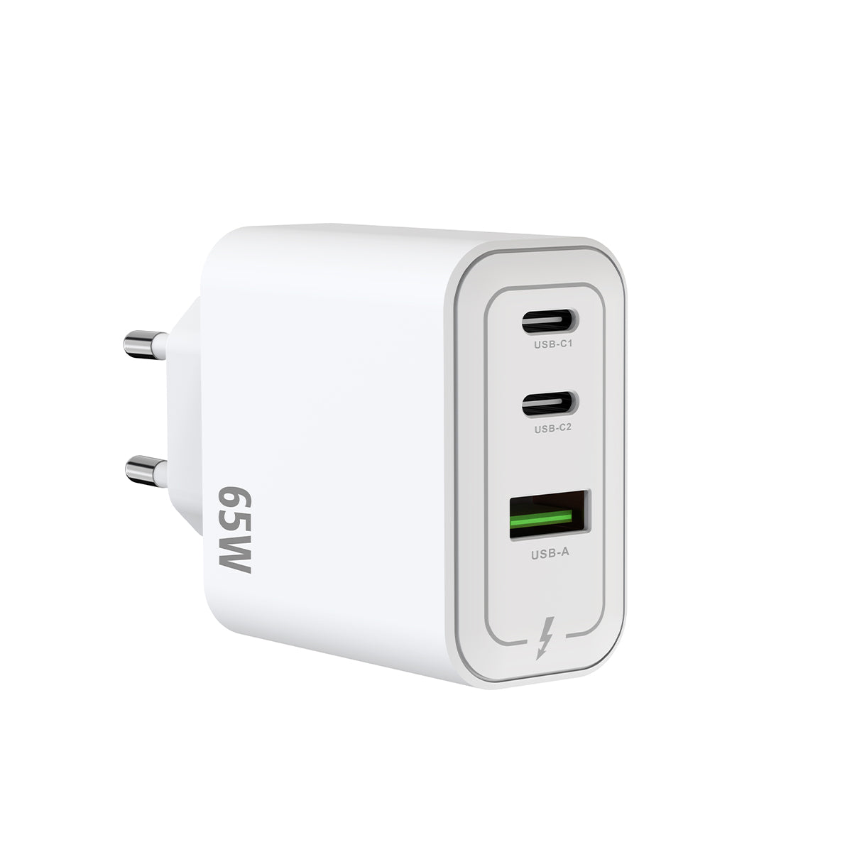 Rixus RXHC67 GaN Multi Port Netzteil 65W White