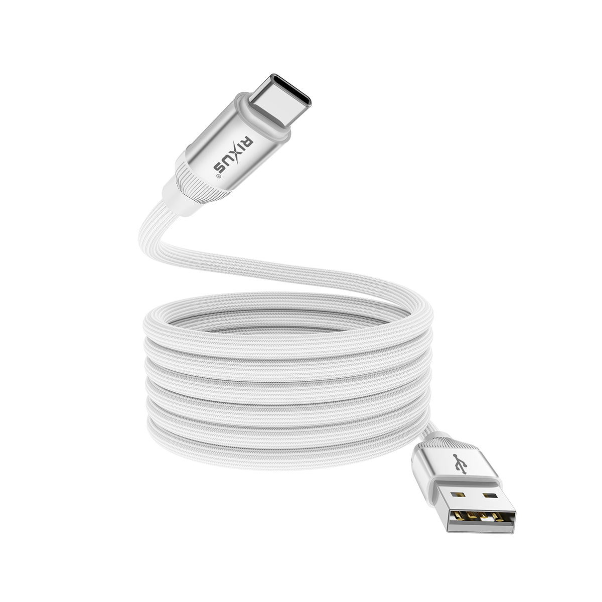 Rixus RXUC59AC Magnetic Charging Cord USB-A To USB-C 1m 15W White – Bild 3