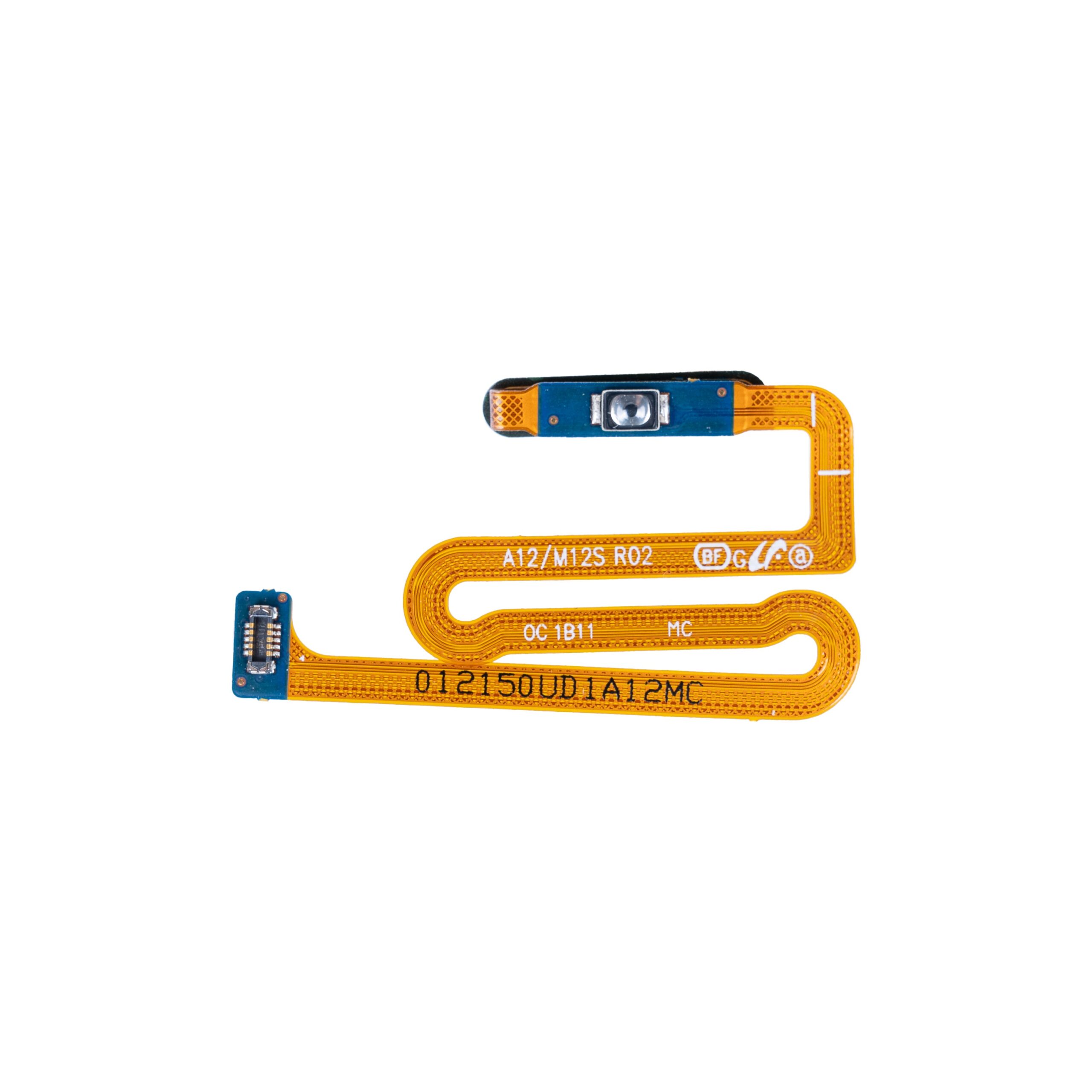 Samsung Galaxy A12 A125F Fingerabdrucksensor und Power Flex White OEM – Bild 2