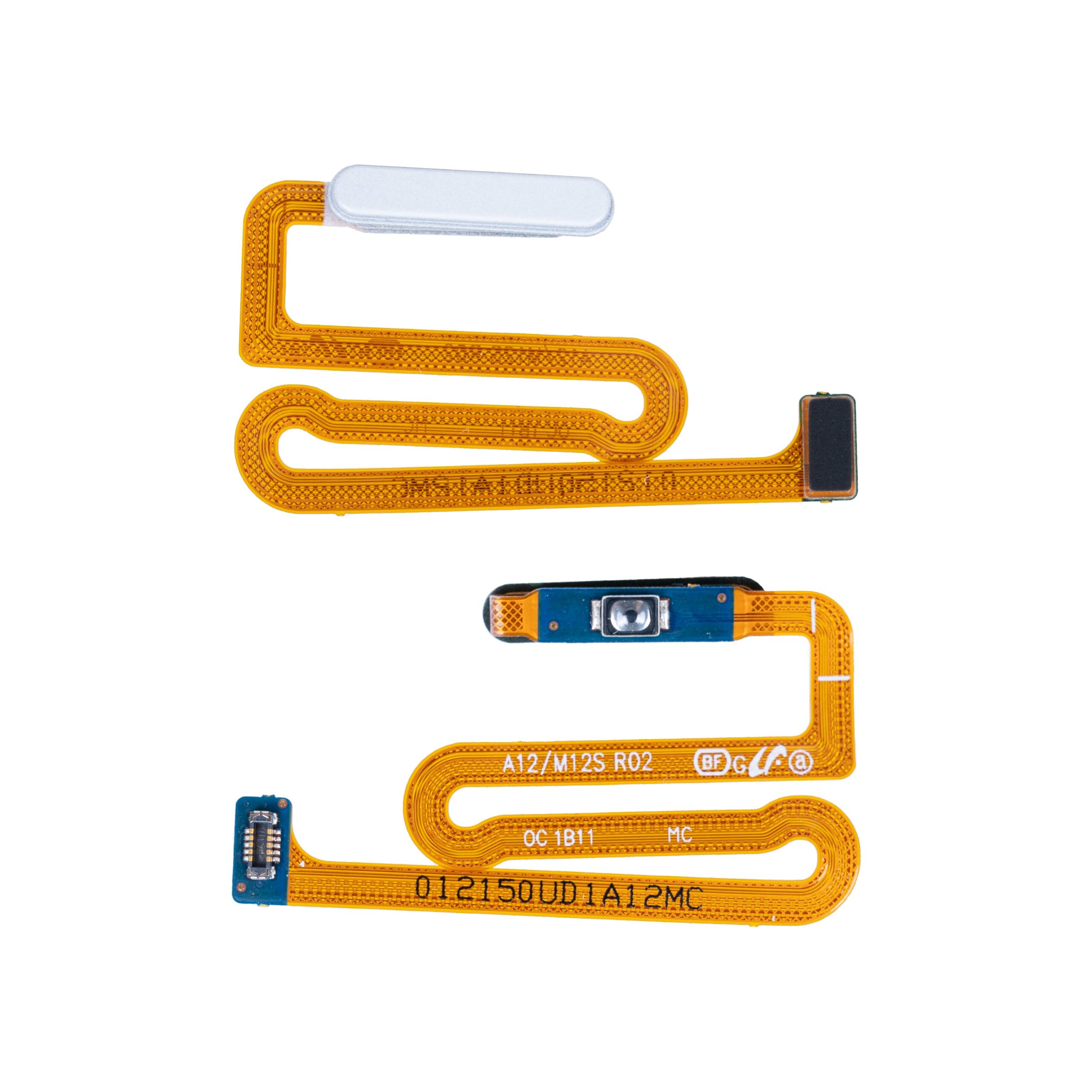 Samsung Galaxy A12 A125F Fingerabdrucksensor und Power Flex White OEM – Bild 3
