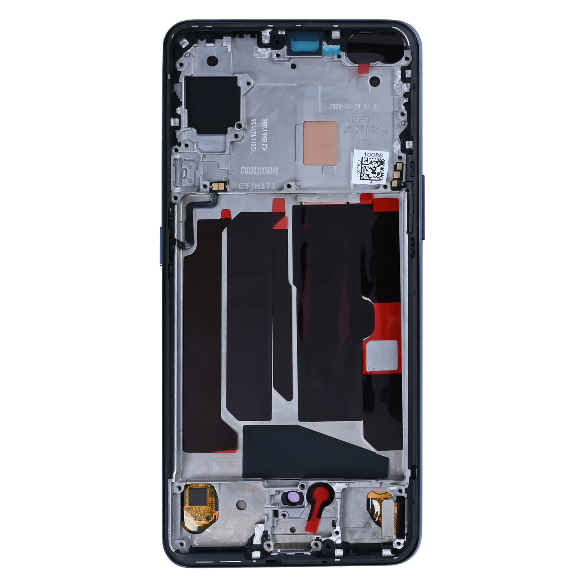 OEM Display für OnePlus Nord mit Rahmen Schwarz – Bild 3