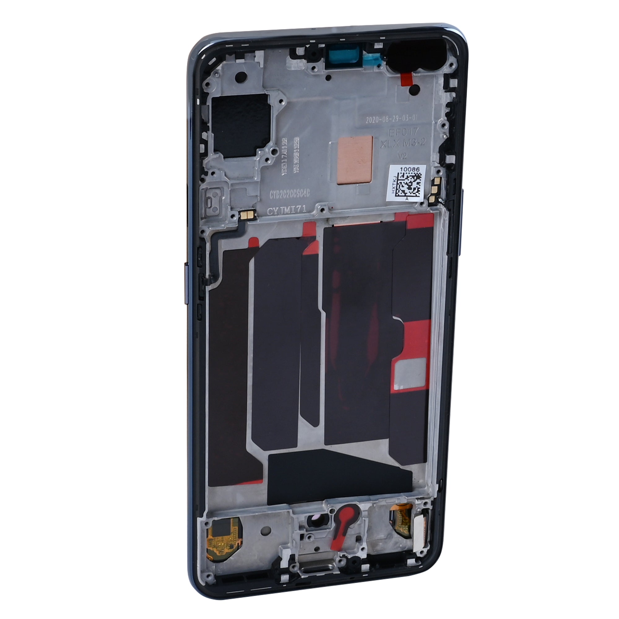 OEM Display für OnePlus Nord mit Rahmen Schwarz – Bild 4