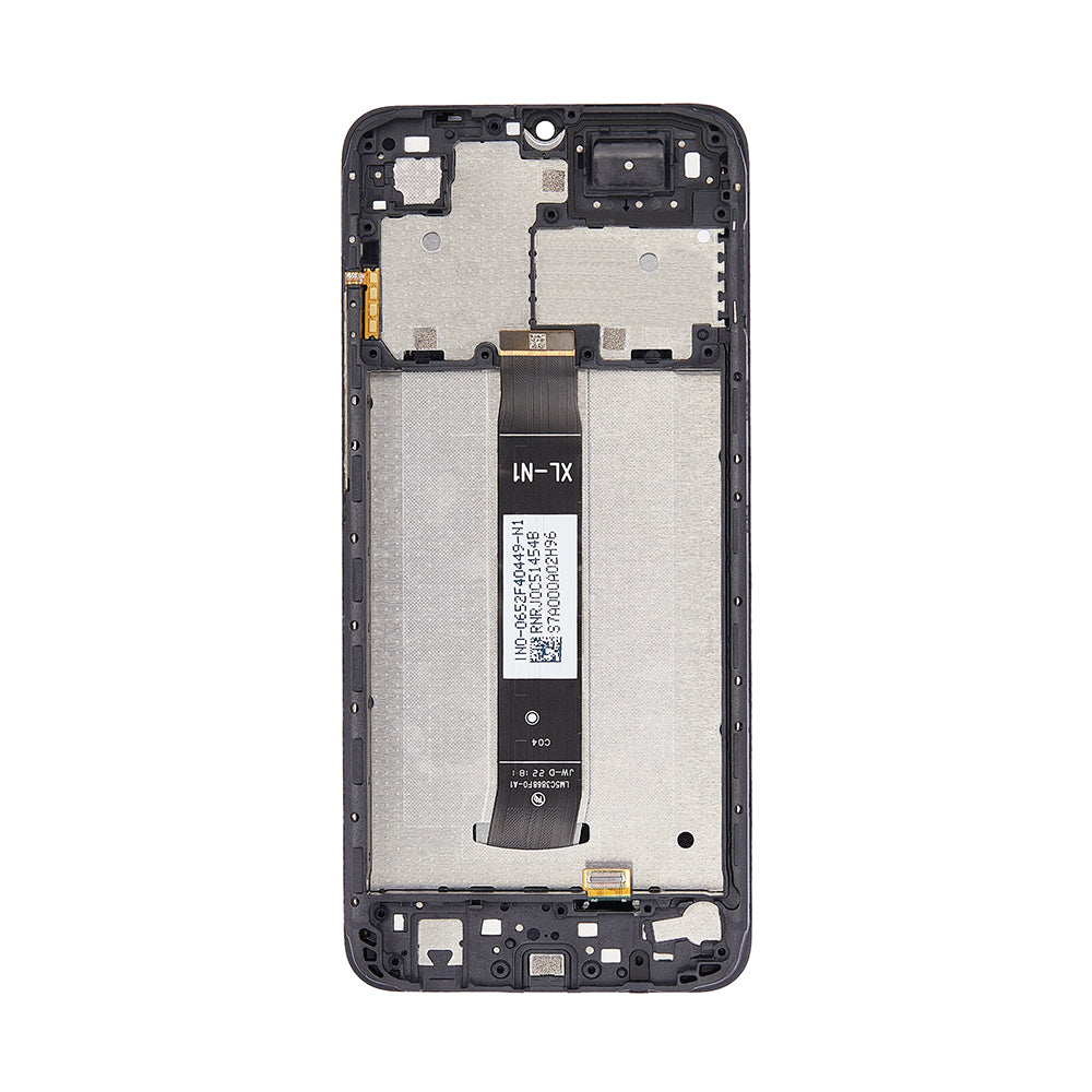 OEM Display für Xiaomi Redmi A1, A1 Plus mit Rahmen Schwarz – Bild 3