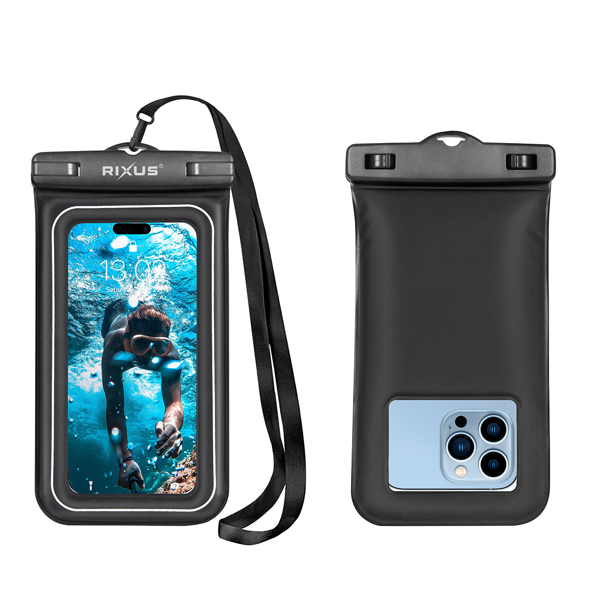 Rixus RXBG22 Sponge Waterproof Phone Bag Black – Bild 3