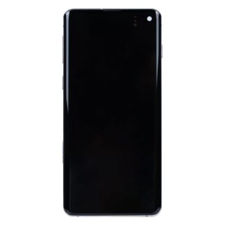 Samsung Galaxy S10 G973F Display und Touchscreen-Digitizer mit Rahmen Prism White aufbereitet