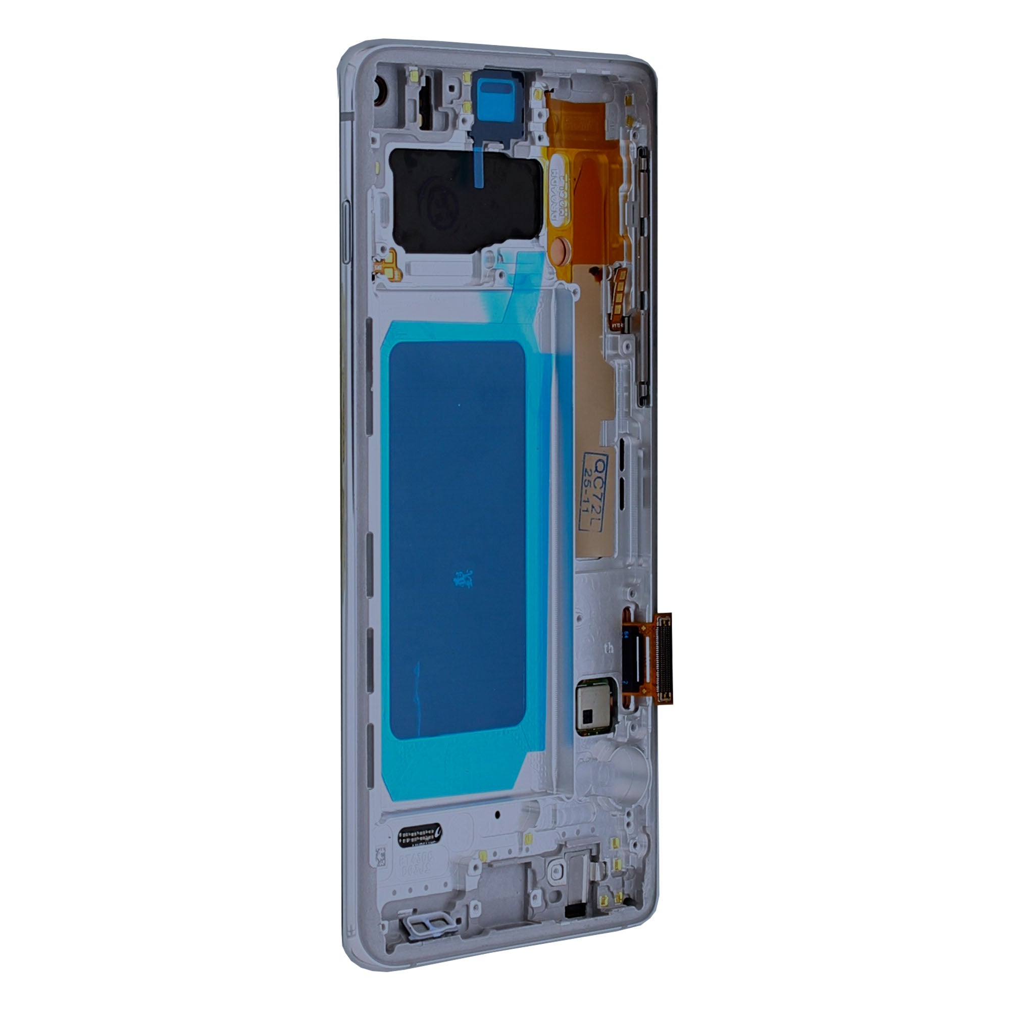 Samsung Galaxy S10 G973F Display und Touchscreen-Digitizer mit Rahmen Prism White aufbereitet – Bild 4