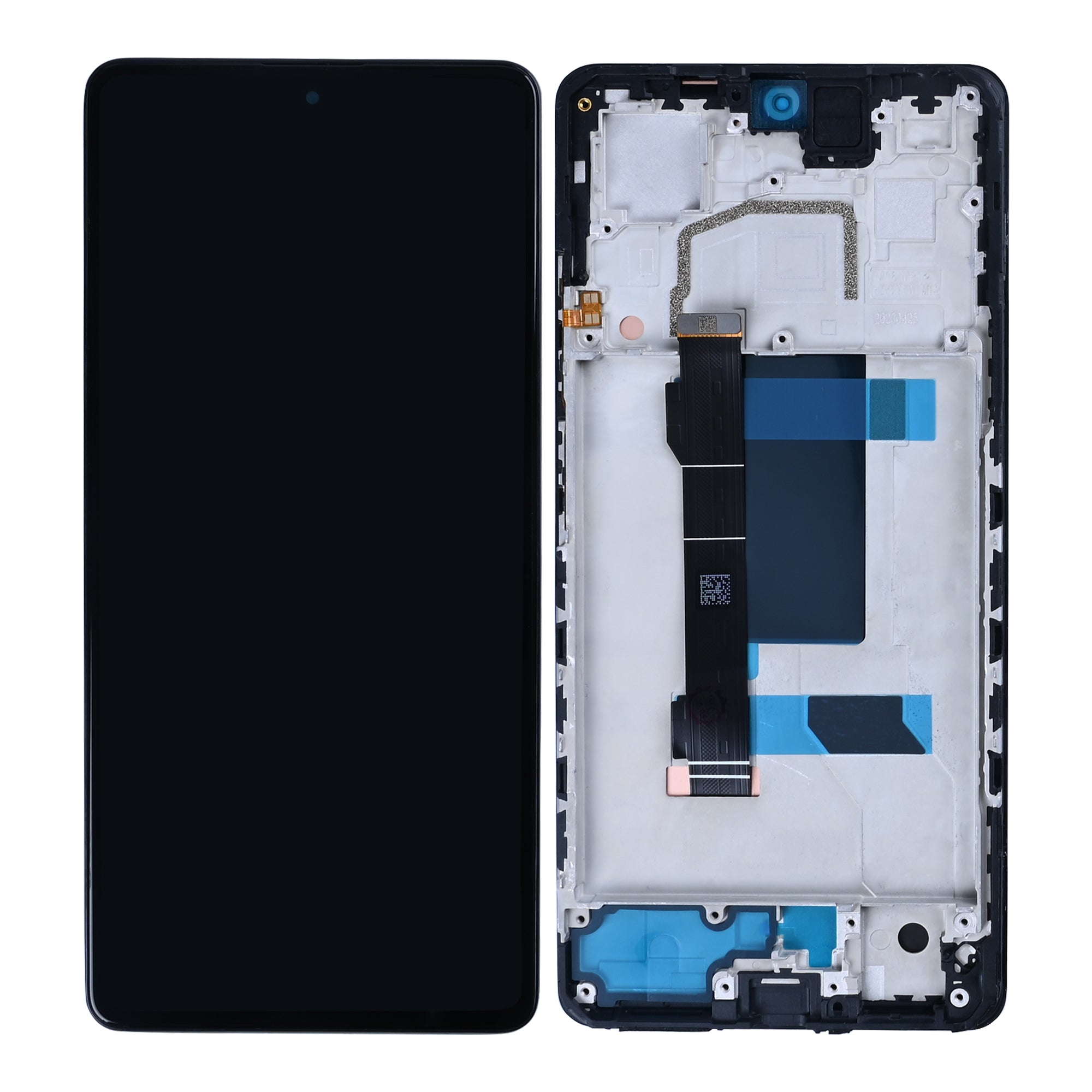OEM Display für Xiaomi Redmi Note 12 Pro 5G mit Rahmen Schwarz – Bild 4