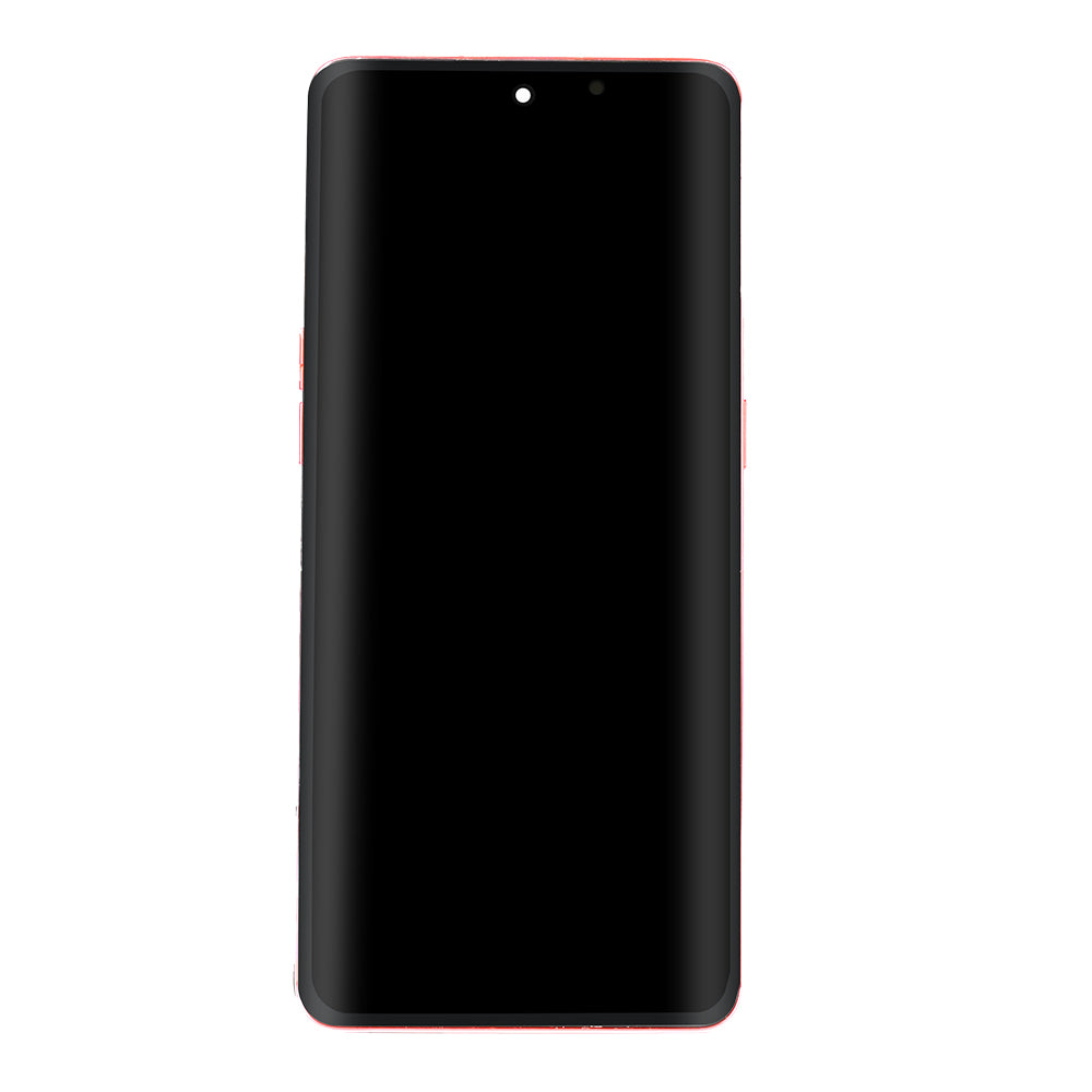 OEM Display für Oppo Reno9 mit Rahmen Rot – Bild 2