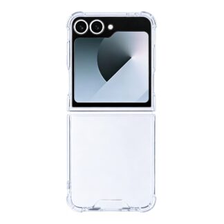 Rixus Anti-Burst Hülle für Samsung Galaxy Z Flip6 Clear
