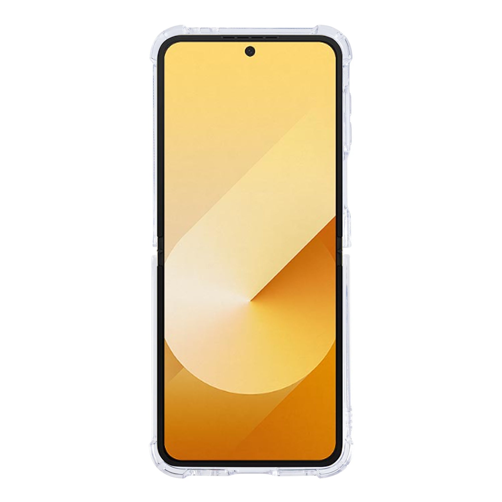 Rixus Anti-Burst Hülle mit MagSafe kompatibel für Samsung Galaxy Z Flip6 Transparent – Bild 2