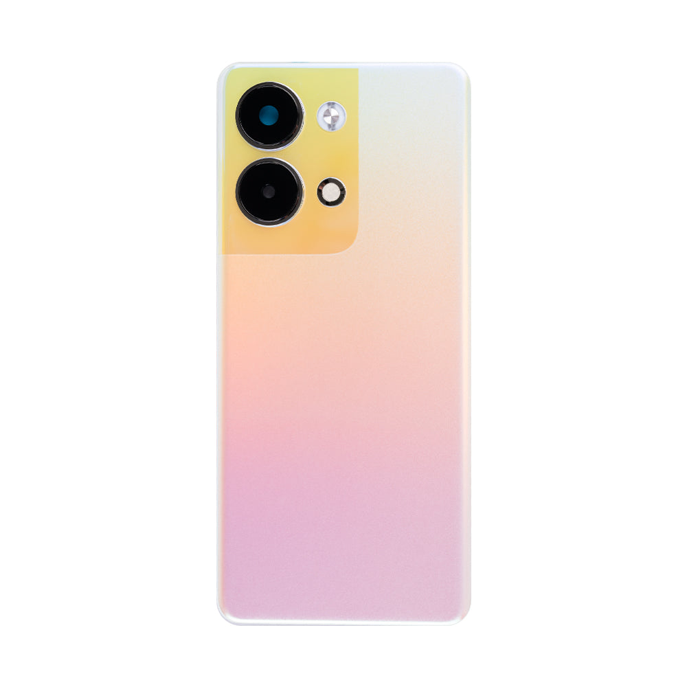 Oppo Reno9 Akkudeckel mit Linse Pink Gradient OEM
