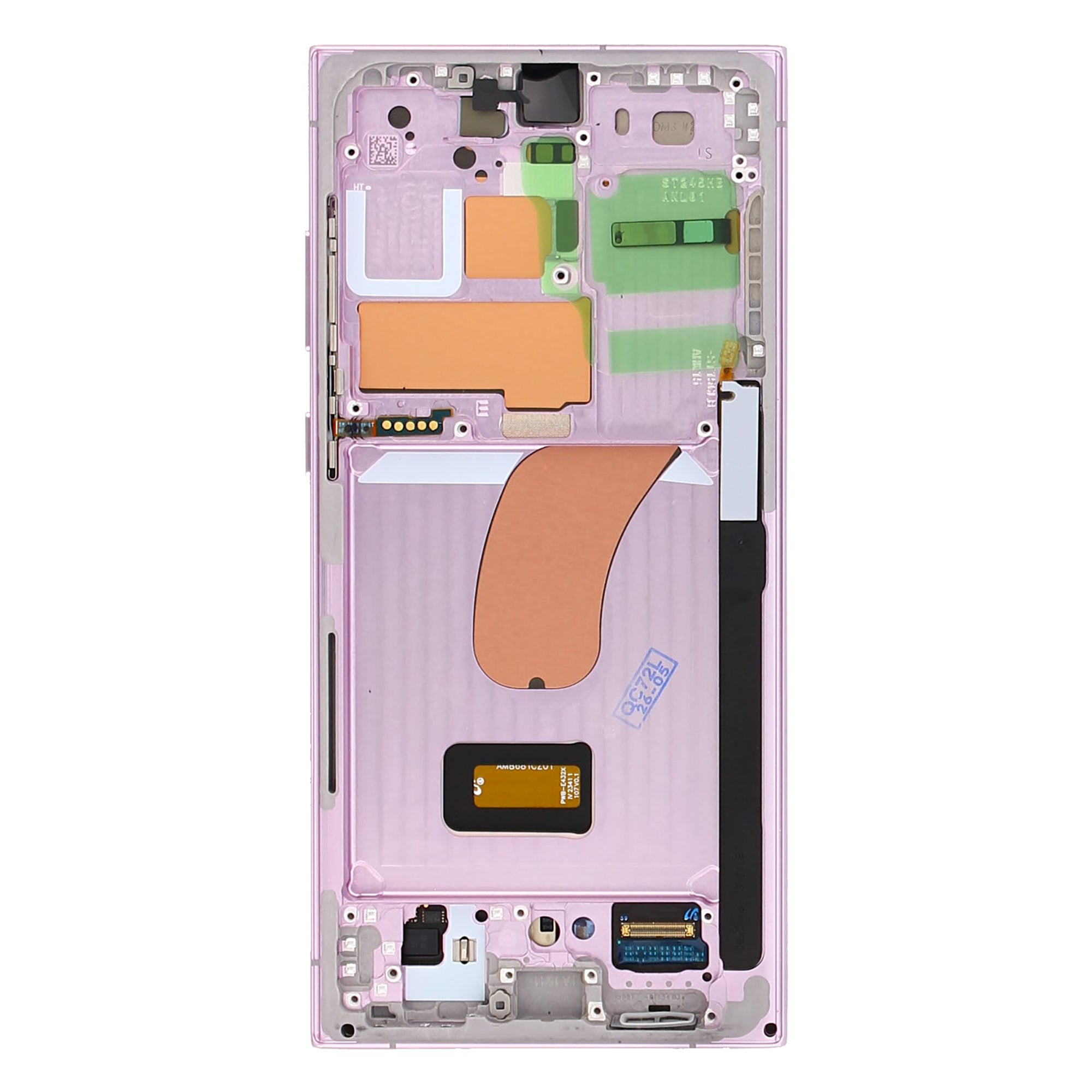 Samsung Original Service Pack Display Galaxy S23 Ultra S918B mit Rahmen Lila – Bild 3