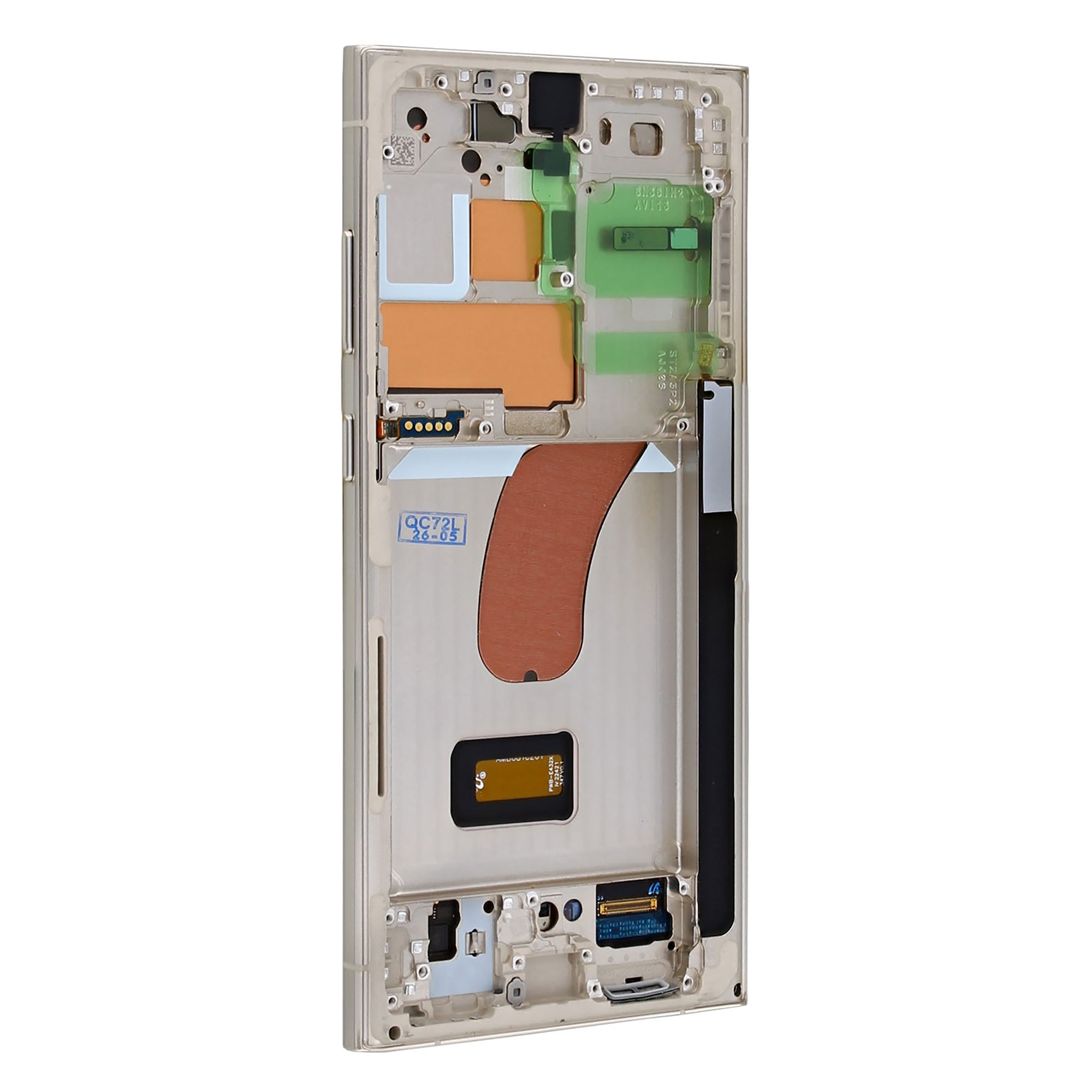 Samsung Original Service Pack Display Galaxy S23 Ultra S918B mit Rahmen Gelb – Bild 5
