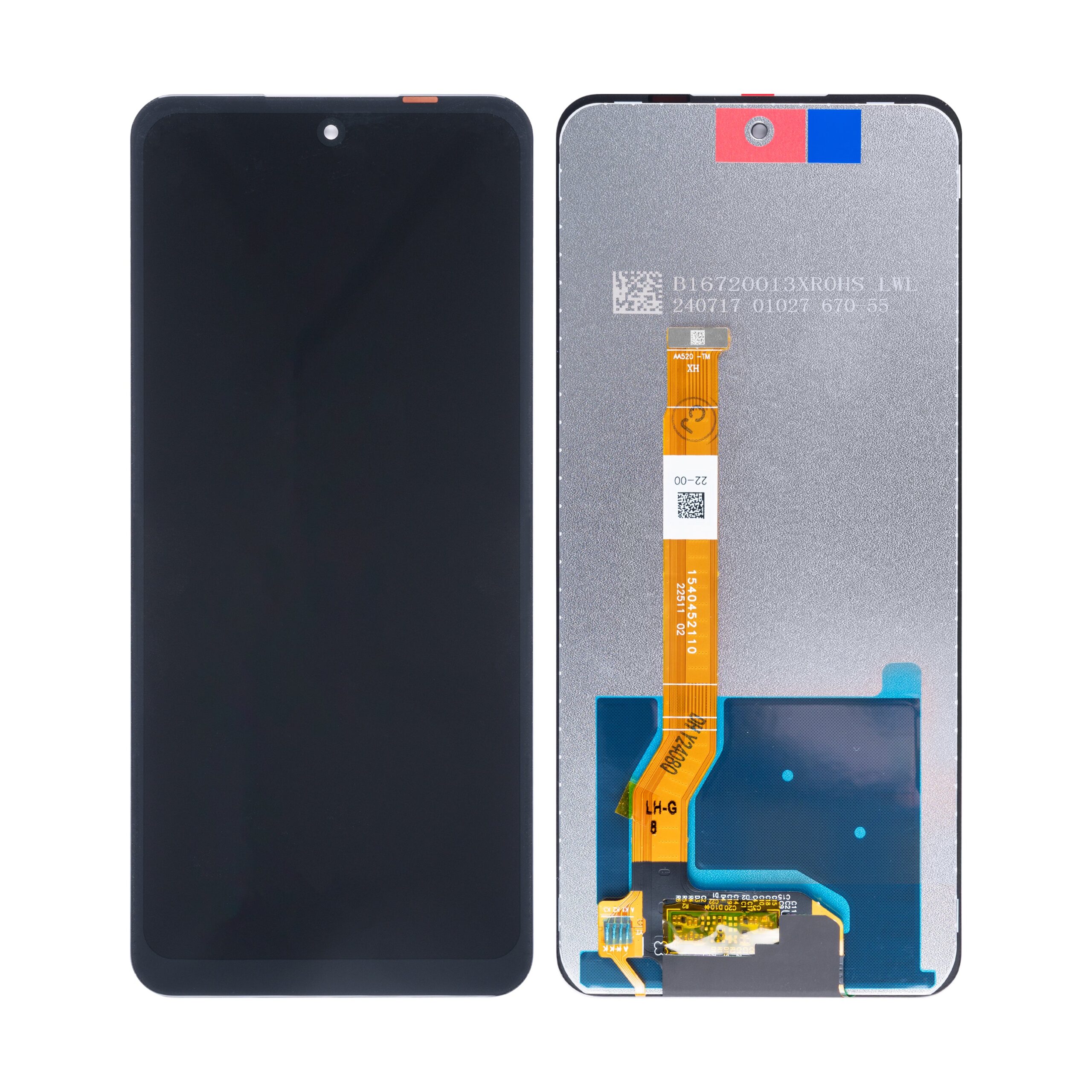 OEM Display für Oppo K11x mit Rahmen Schwarz – Bild 4