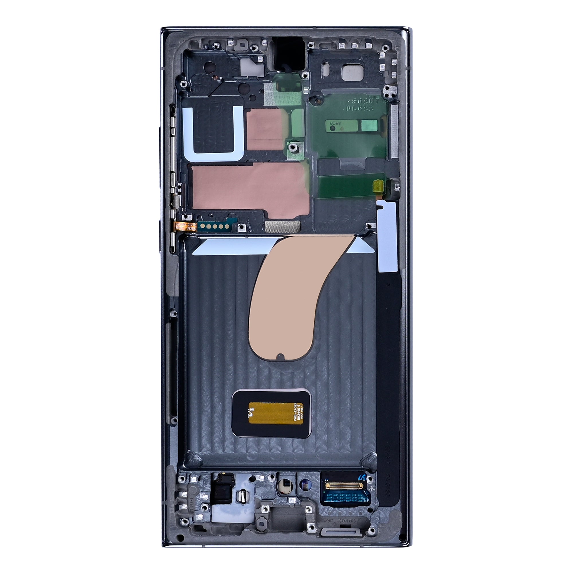 Samsung Original Service Pack Display Galaxy S23 Ultra S918B mit Rahmen Grün – Bild 3