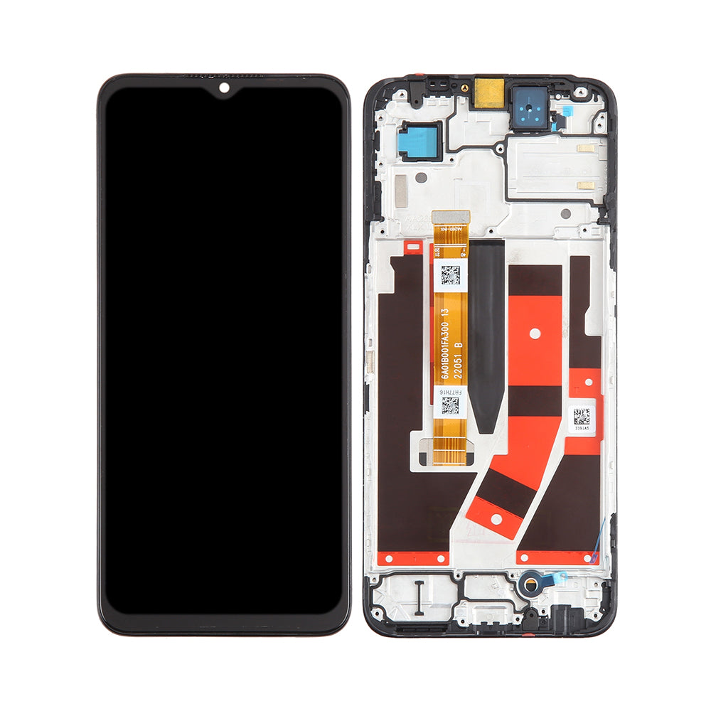 OEM Display für Oppo K10 5G mit Rahmen Schwarz – Bild 4