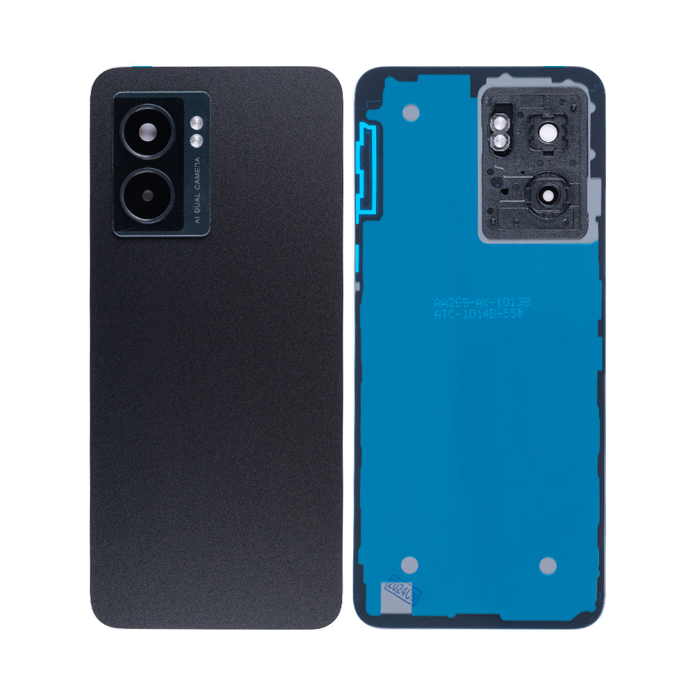 Oppo K10 5G Akkudeckel mit Linse Midnight Black OEM – Bild 3