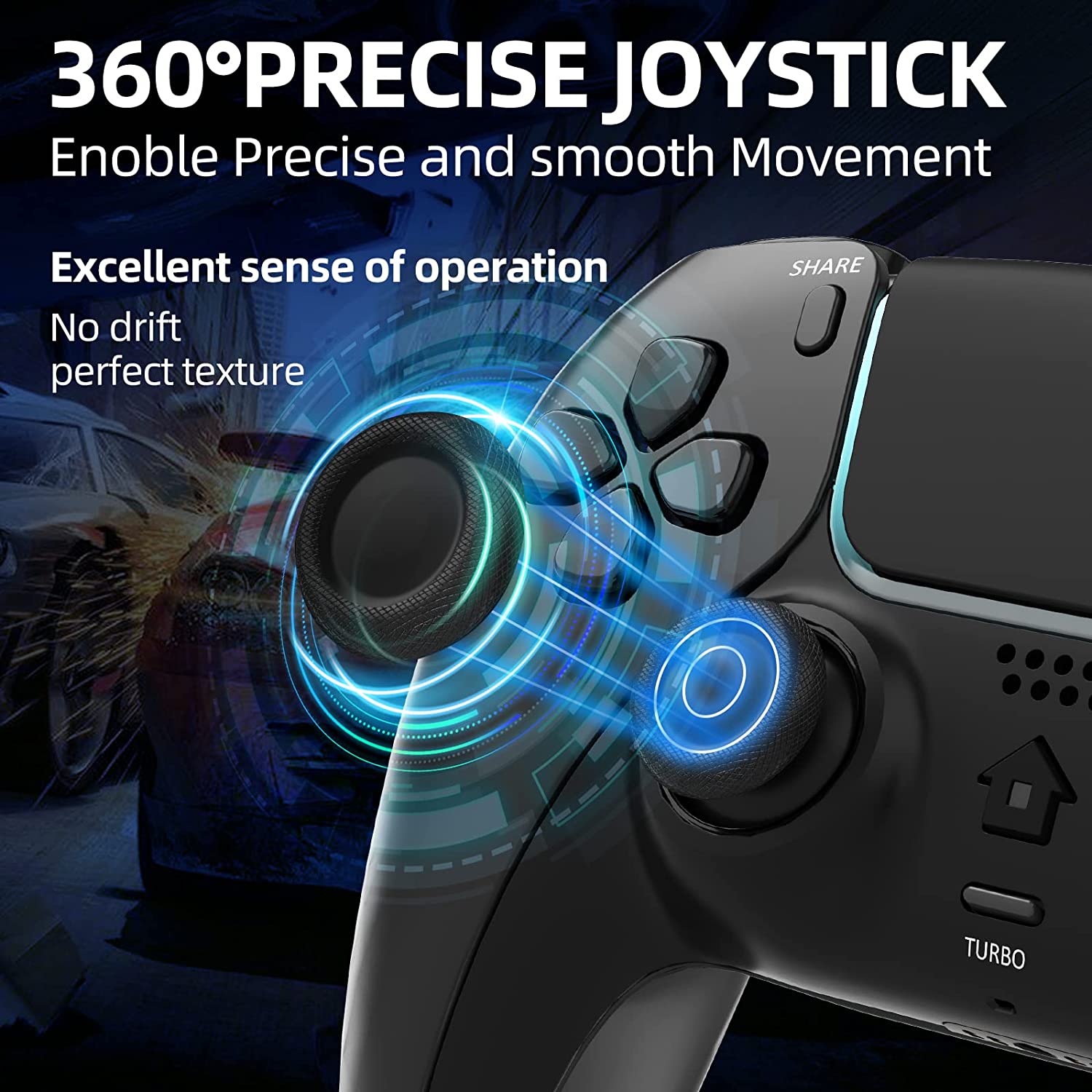 für Sony PlayStation 4 Wireless Bluetooth Game Controller (T28) Black OEM – Bild 6