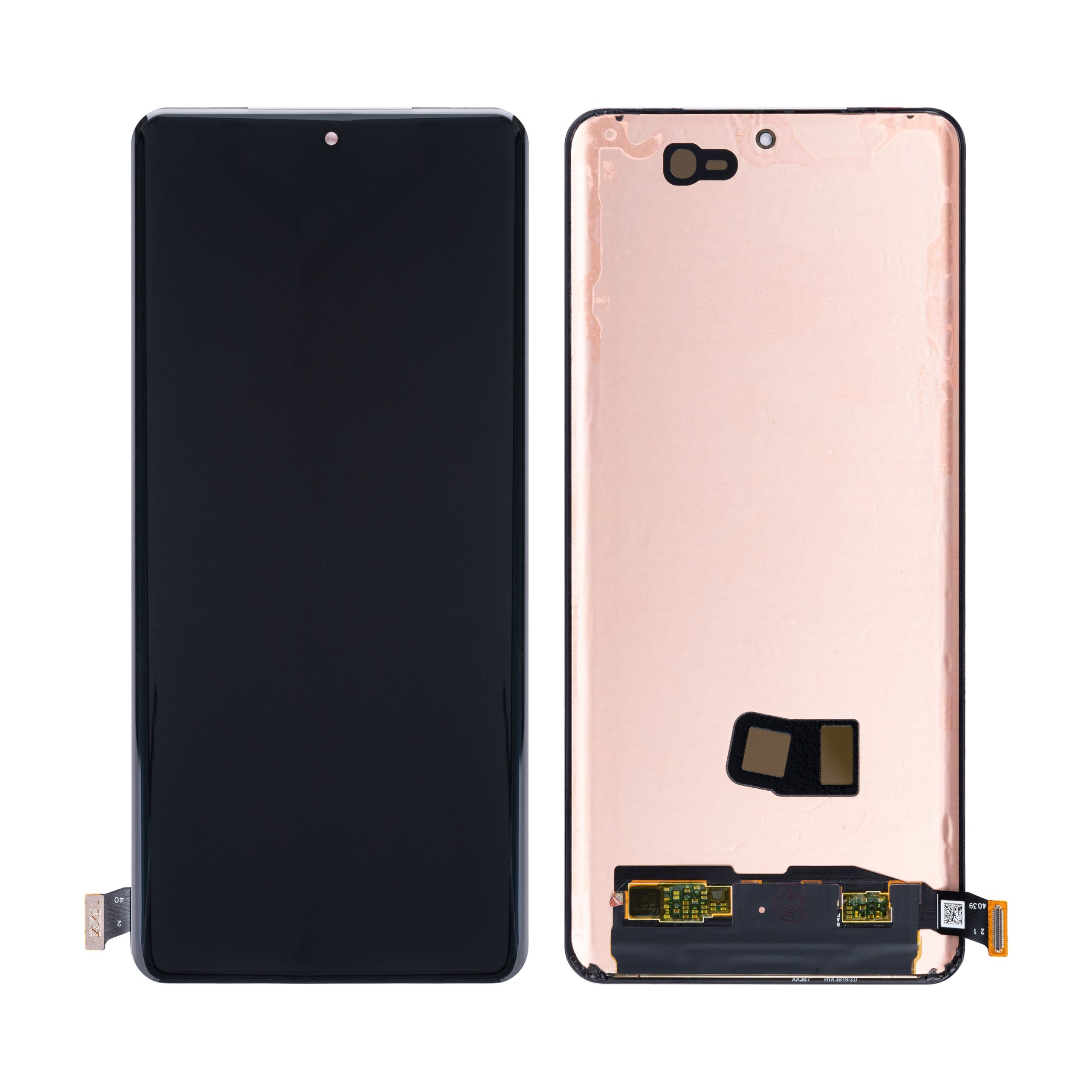 Oppo Find X7 Ultra Display und Touchscreen-Digitizer ohne Rahmen Black OEM – Bild 3