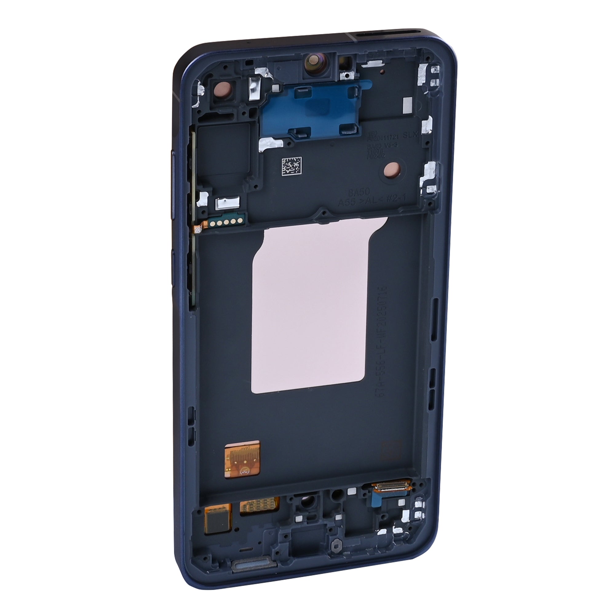 Samsung Galaxy A55 A556B Display und Touchscreen-Digitizer mit Rahmen Navy Soft-OLED – Bild 3