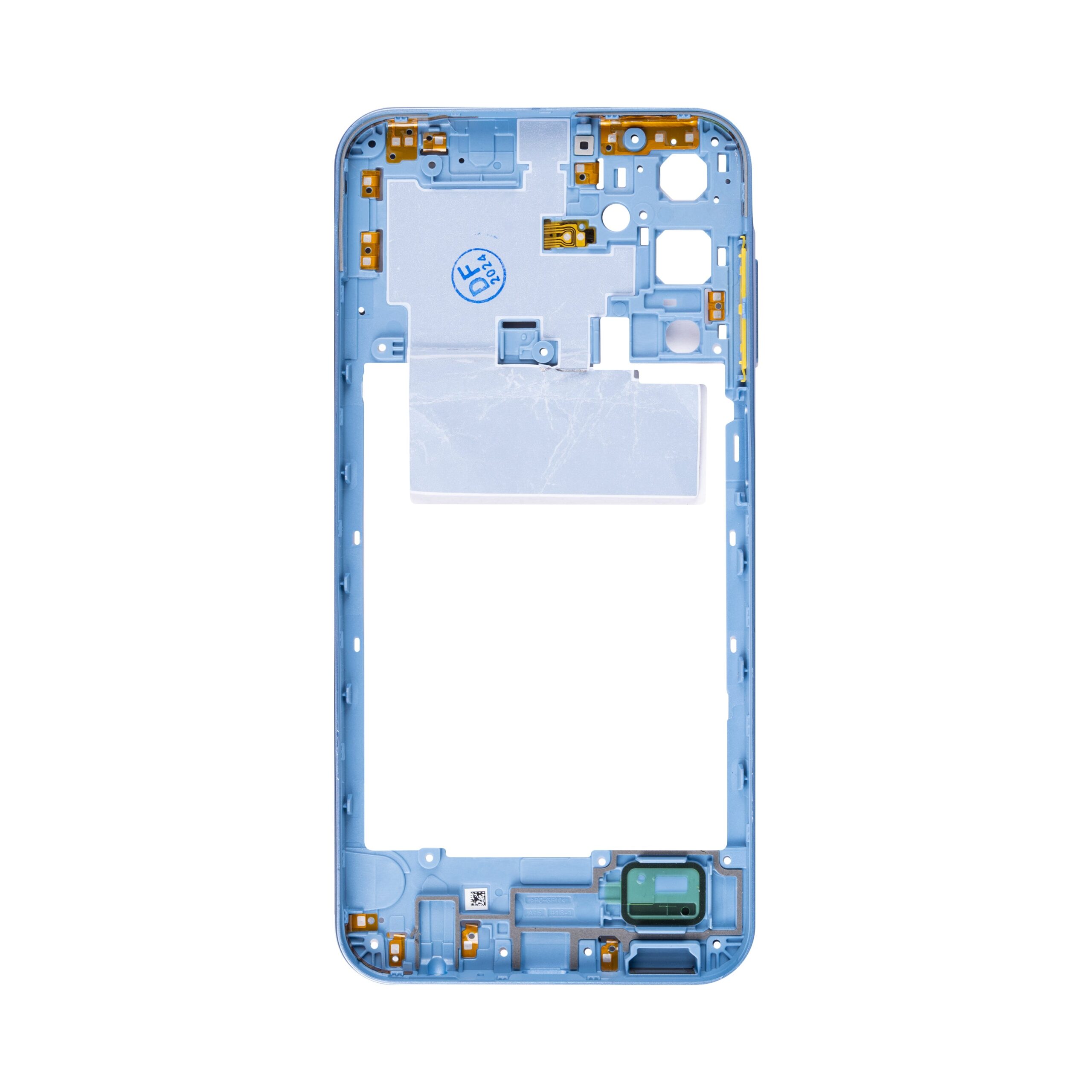 Samsung Galaxy A15 5G A156B Middle Rahmen Optimistic Blue OEM – Bild 2