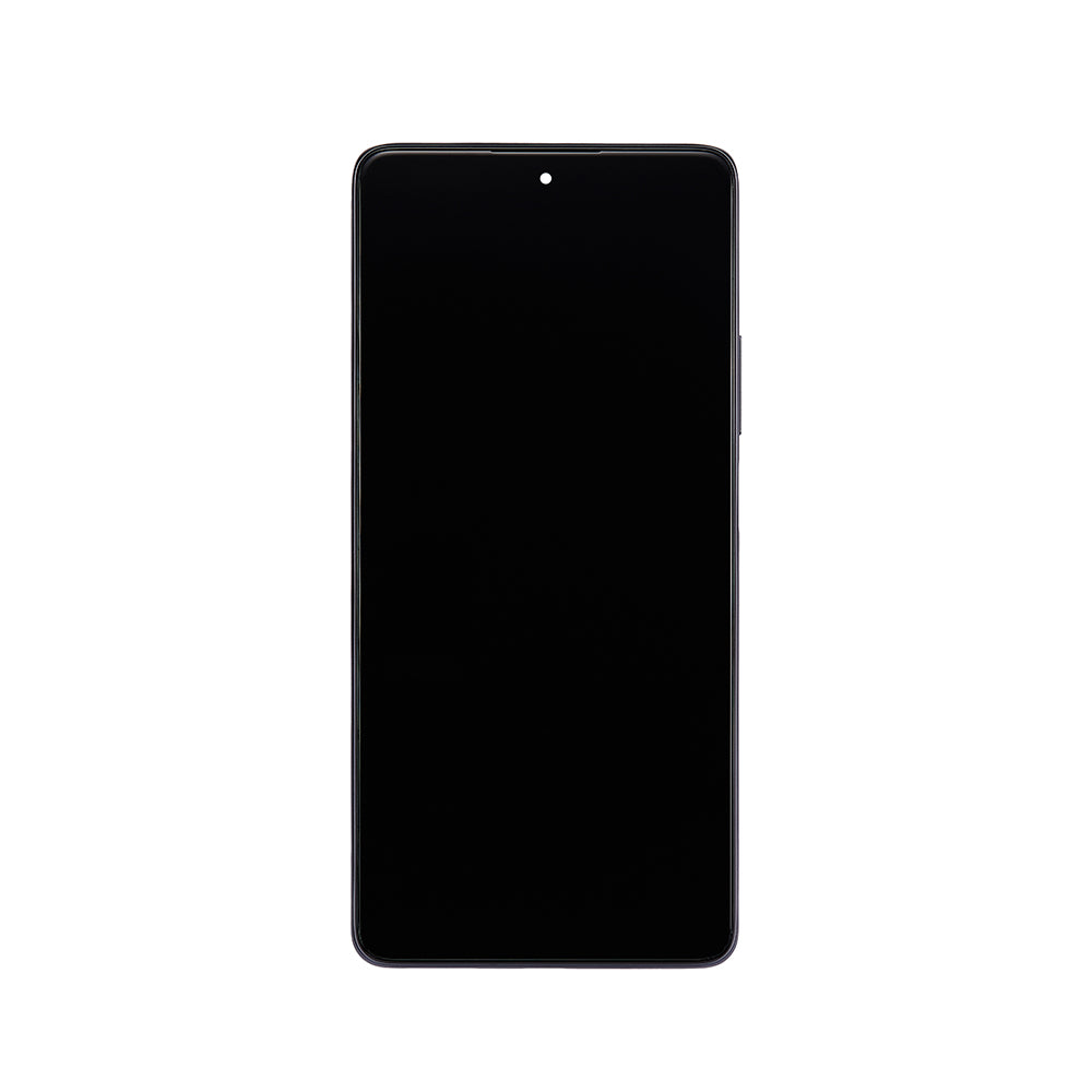 OEM Display für Xiaomi 11T, 11T Pro 5G mit Rahmen Grau – Bild 2