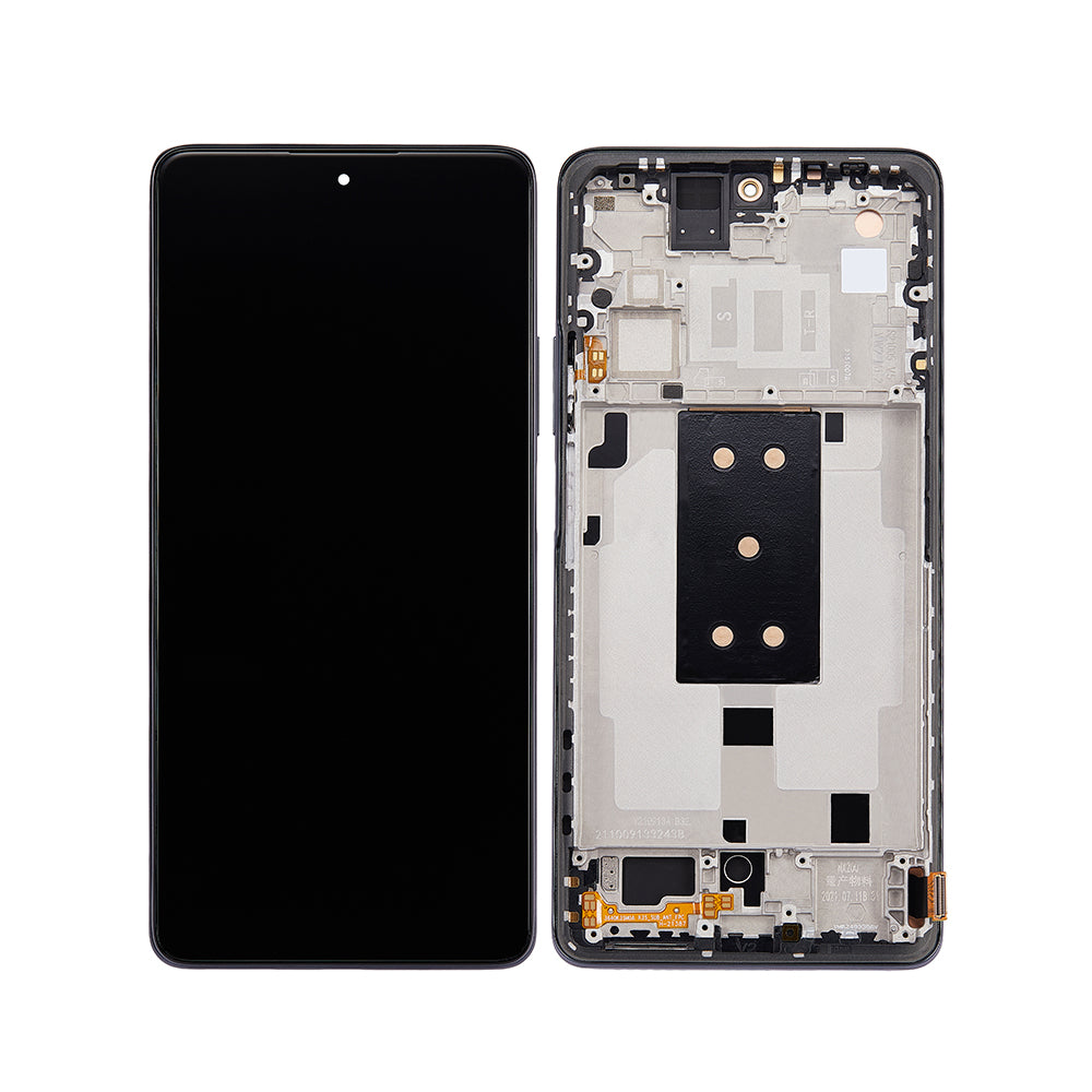 OEM Display für Xiaomi 11T, 11T Pro 5G mit Rahmen Grau – Bild 4