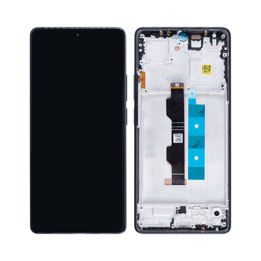 Xiaomi Redmi Note 13 Pro 4G Display und Touchscreen-Digitizer mit Rahmen Black OEM – Bild 4