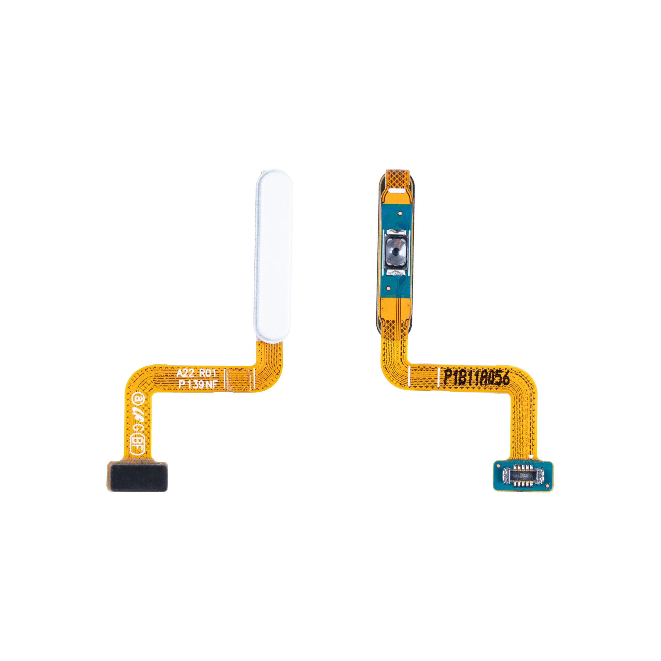 Samsung Galaxy A22 4G A225F Fingerprint Sensor und Power Flex White OEM – Bild 3