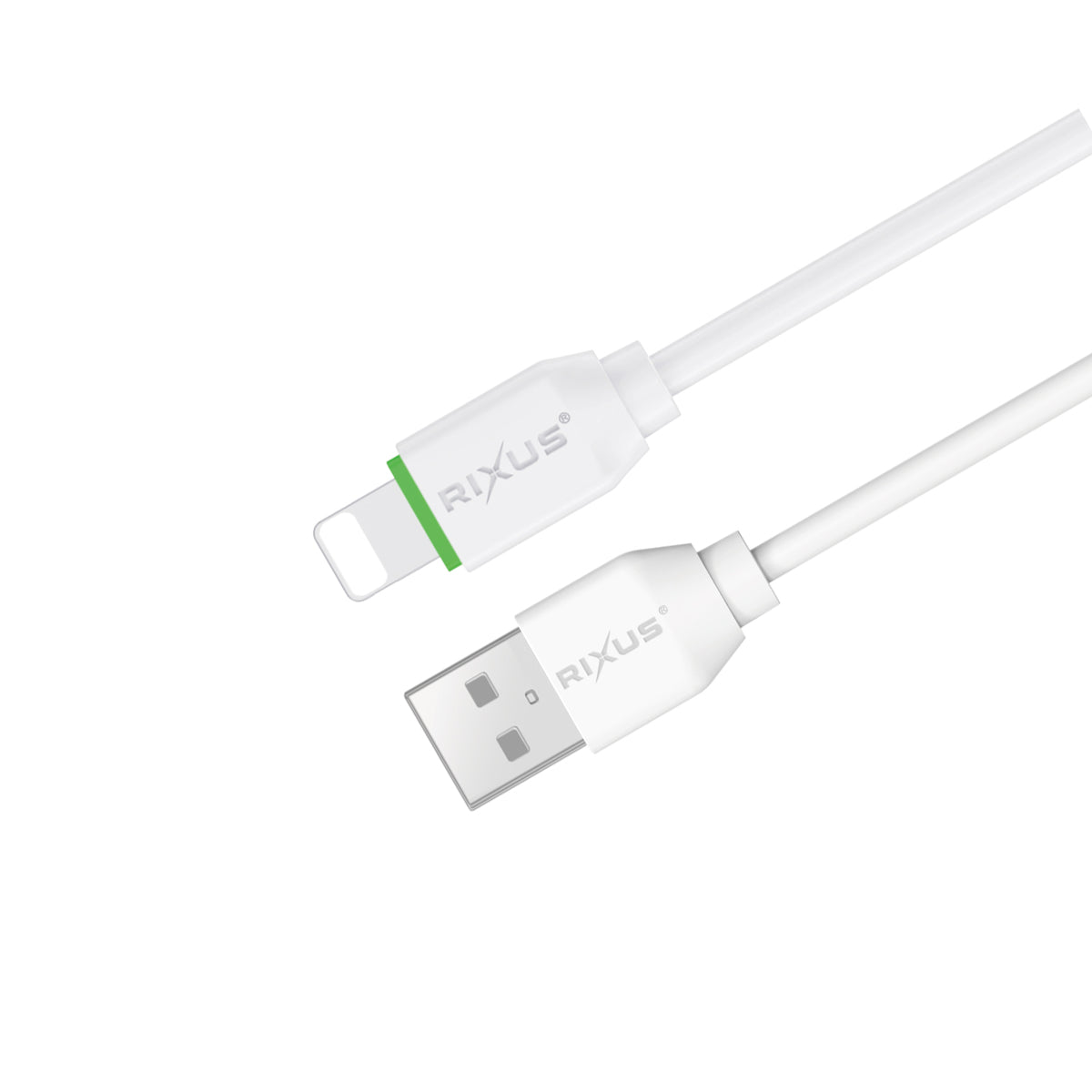 Rixus RX2017AL Data Sync und Fast Charge Kabel USB To Lightning Anschluss 3m – Bild 2