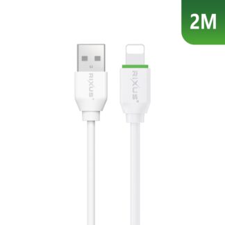 Rixus RXU82A Boost Datenkabel USB To Lightning Anschluss 2m