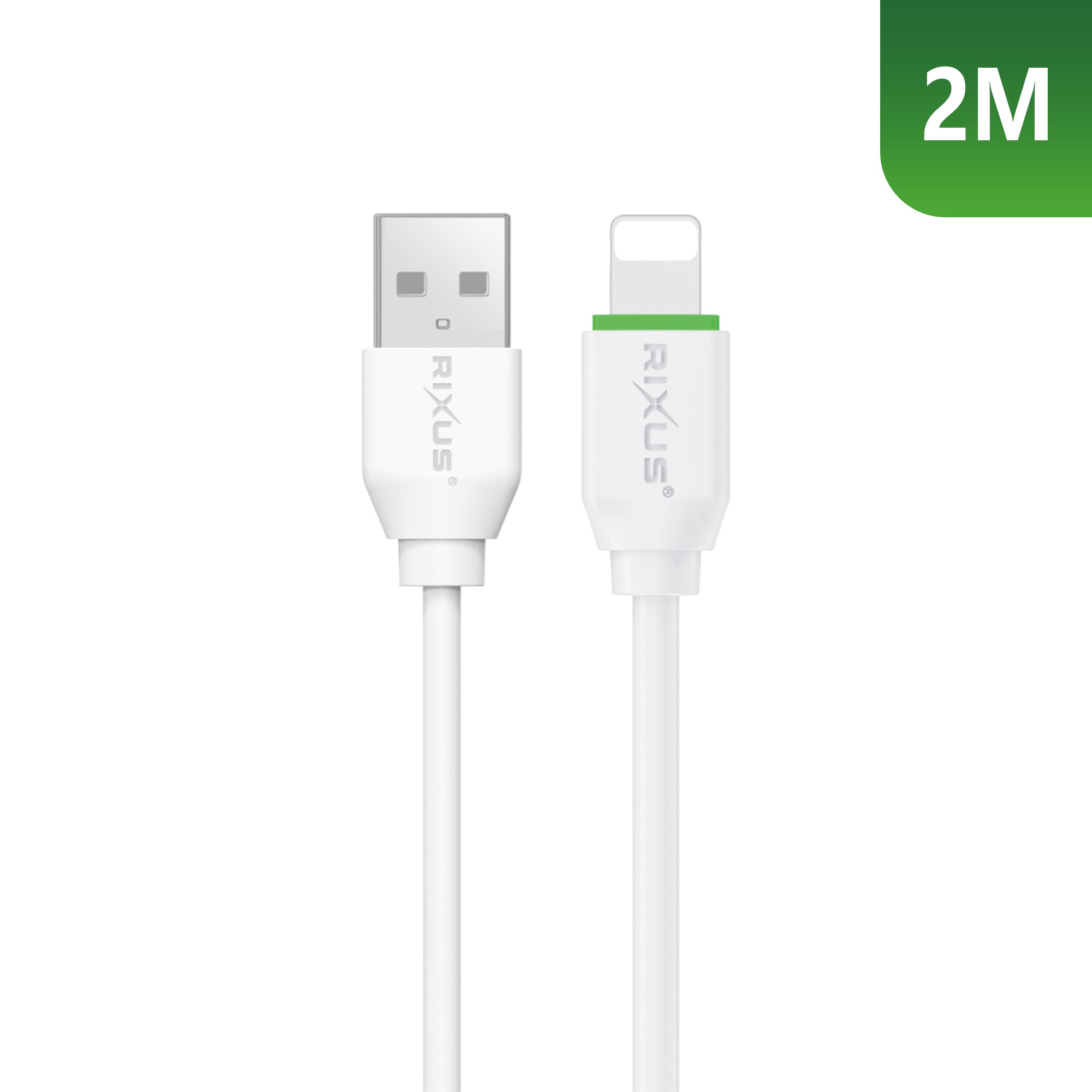 Rixus RXU82A Boost Datenkabel USB To Lightning Anschluss 2m