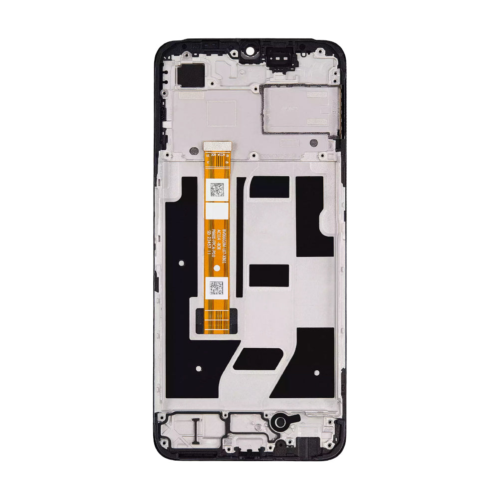 OEM Display für Oppo A2x mit Rahmen Schwarz – Bild 3