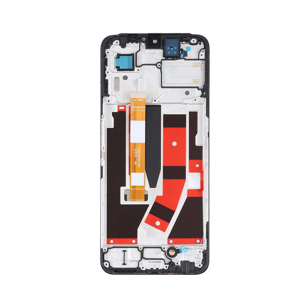 OEM Display für Oppo A56s, A57 mit Rahmen Schwarz – Bild 3