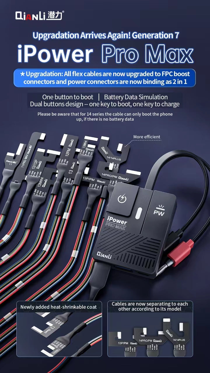 QIANLI iPower Pro Max (7th Gen) für Apple iPhone 6 To 14 Series – Bild 3
