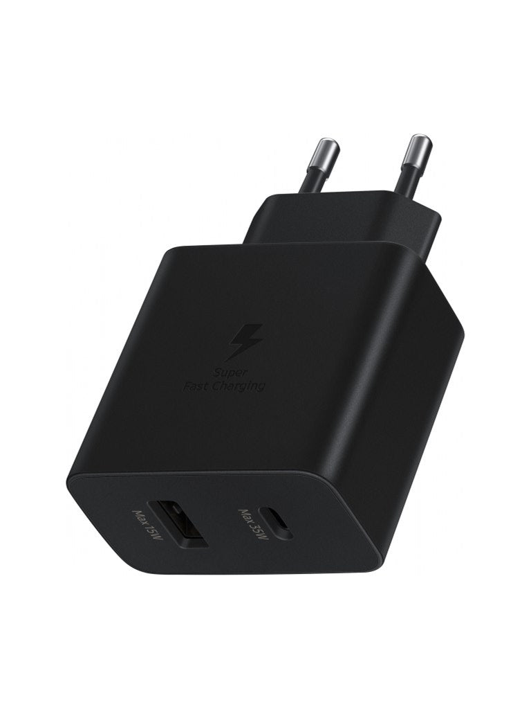 Samsung EP-TA220NBEGEU Fast Type-C Adapter Duo 35W Black Original – Bild 2