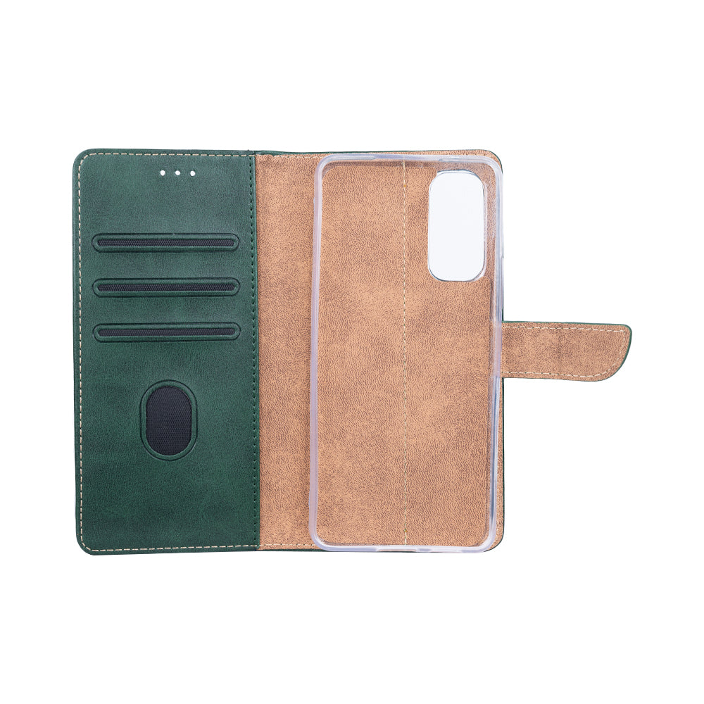 Rixus Buchhülle für Samsung Galaxy S20 FE Dark Green – Bild 5