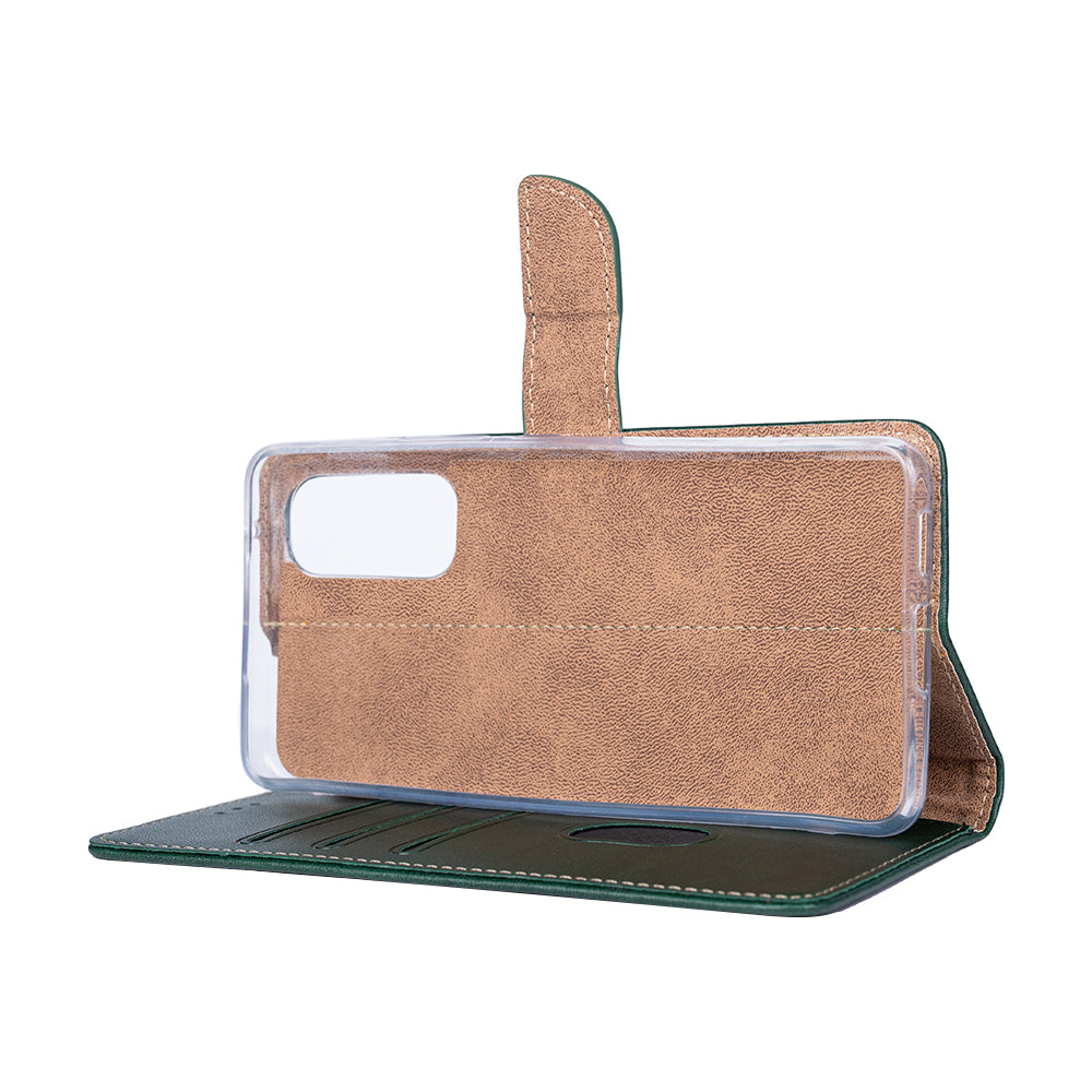 Rixus Buchhülle für Samsung Galaxy S20 FE Dark Green – Bild 6