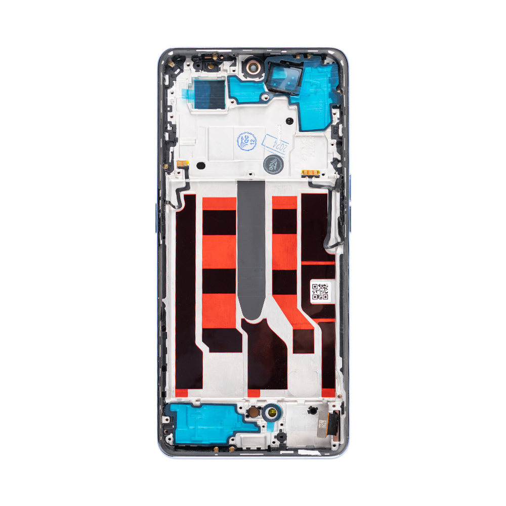 OEM Display für Oppo A1 Pro mit Rahmen Blau – Bild 3