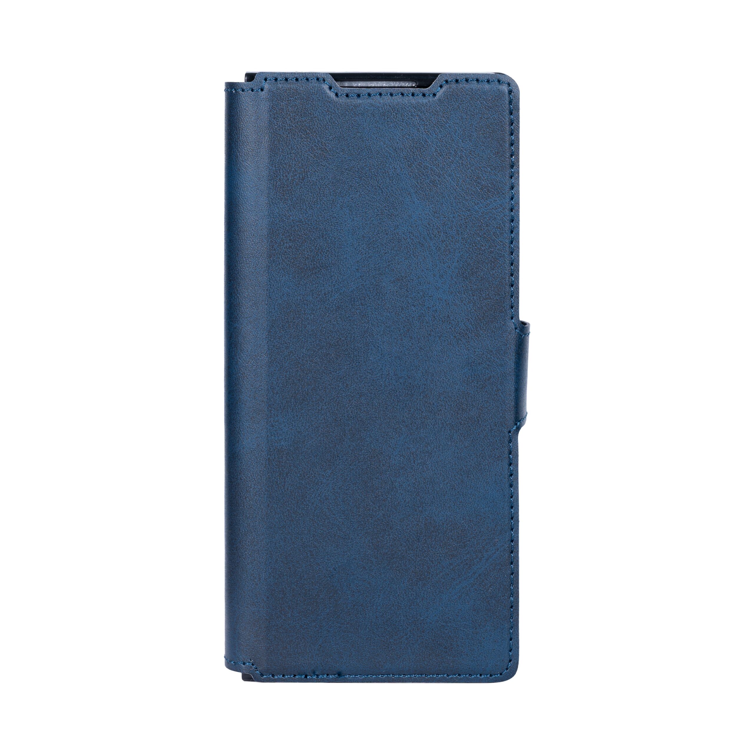 Rixus Wallet Hülle mit Pen Holder für Samsung Galaxy Z Fold6 Blue