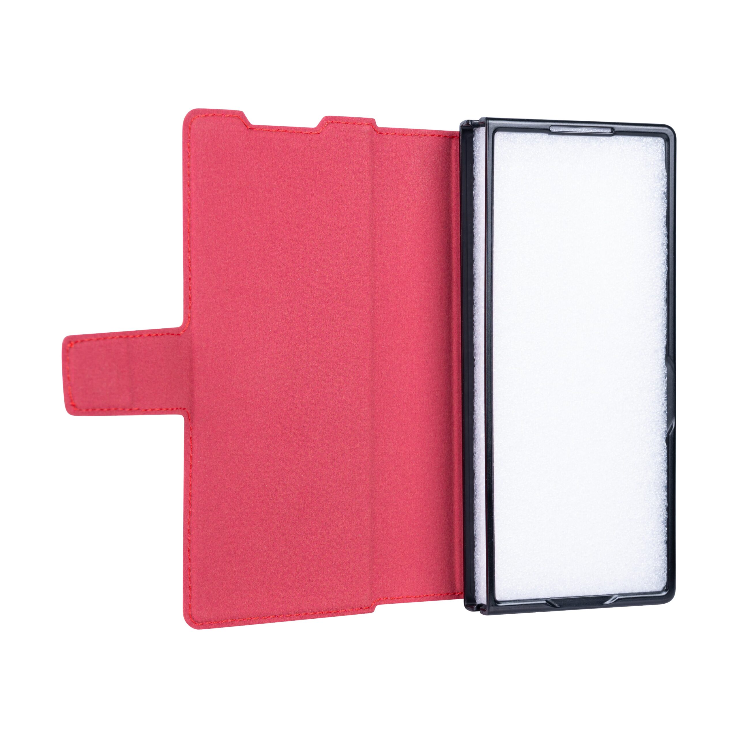 Rixus Wallet Hülle mit Pen Holder für Samsung Galaxy Z Fold6 Red – Bild 5