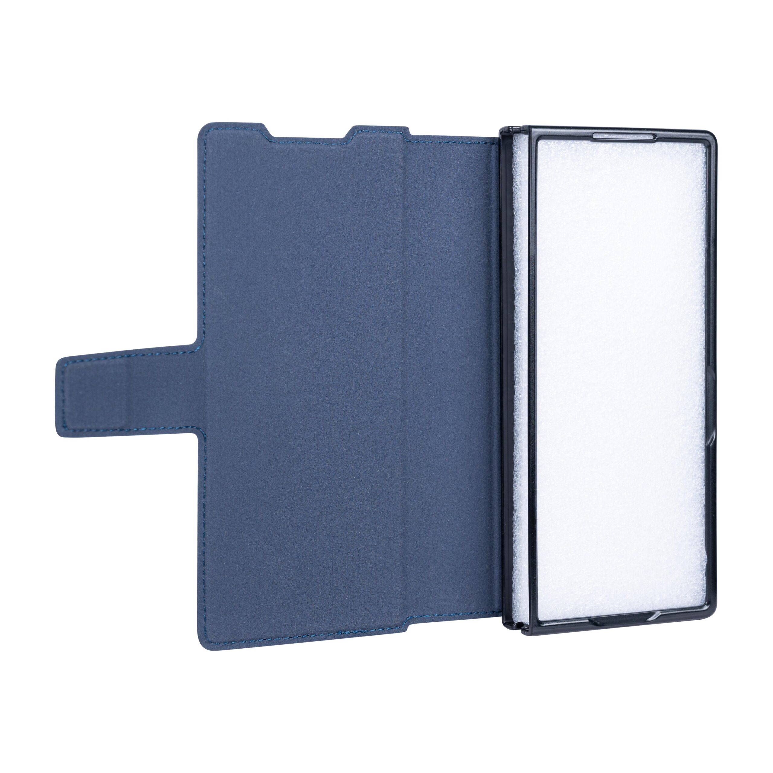 Rixus Wallet Hülle mit Pen Holder für Samsung Galaxy Z Fold5 Blue – Bild 5