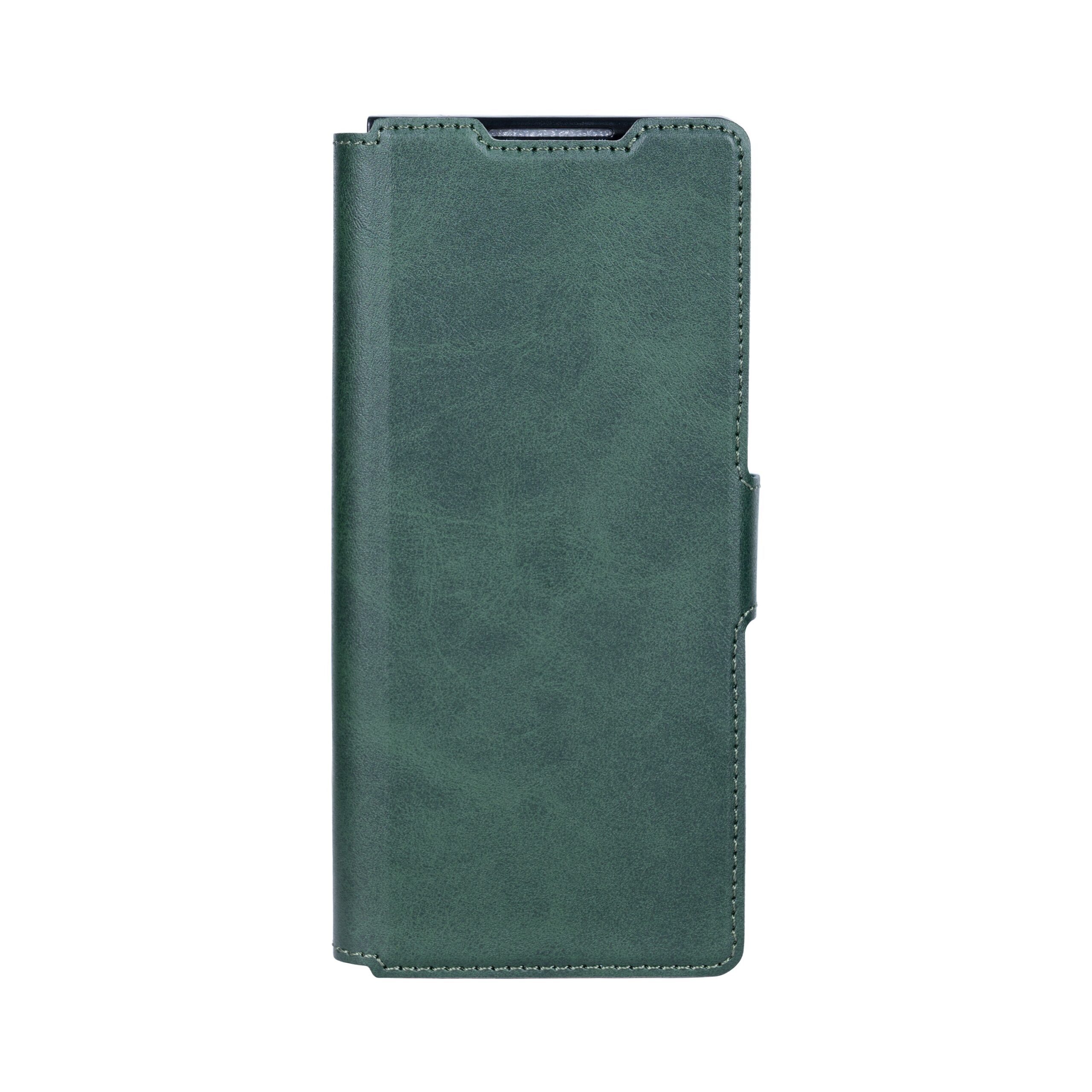 Rixus Wallet Hülle mit Pen Holder für Samsung Galaxy Z Fold5 Green